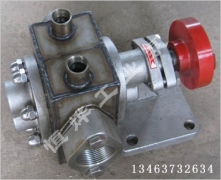 KCB不锈钢保温齿轮泵是用来输送粘度在200摄氏度E(1500mpa.s)以下各种不含固体颗粒杂质的机械油